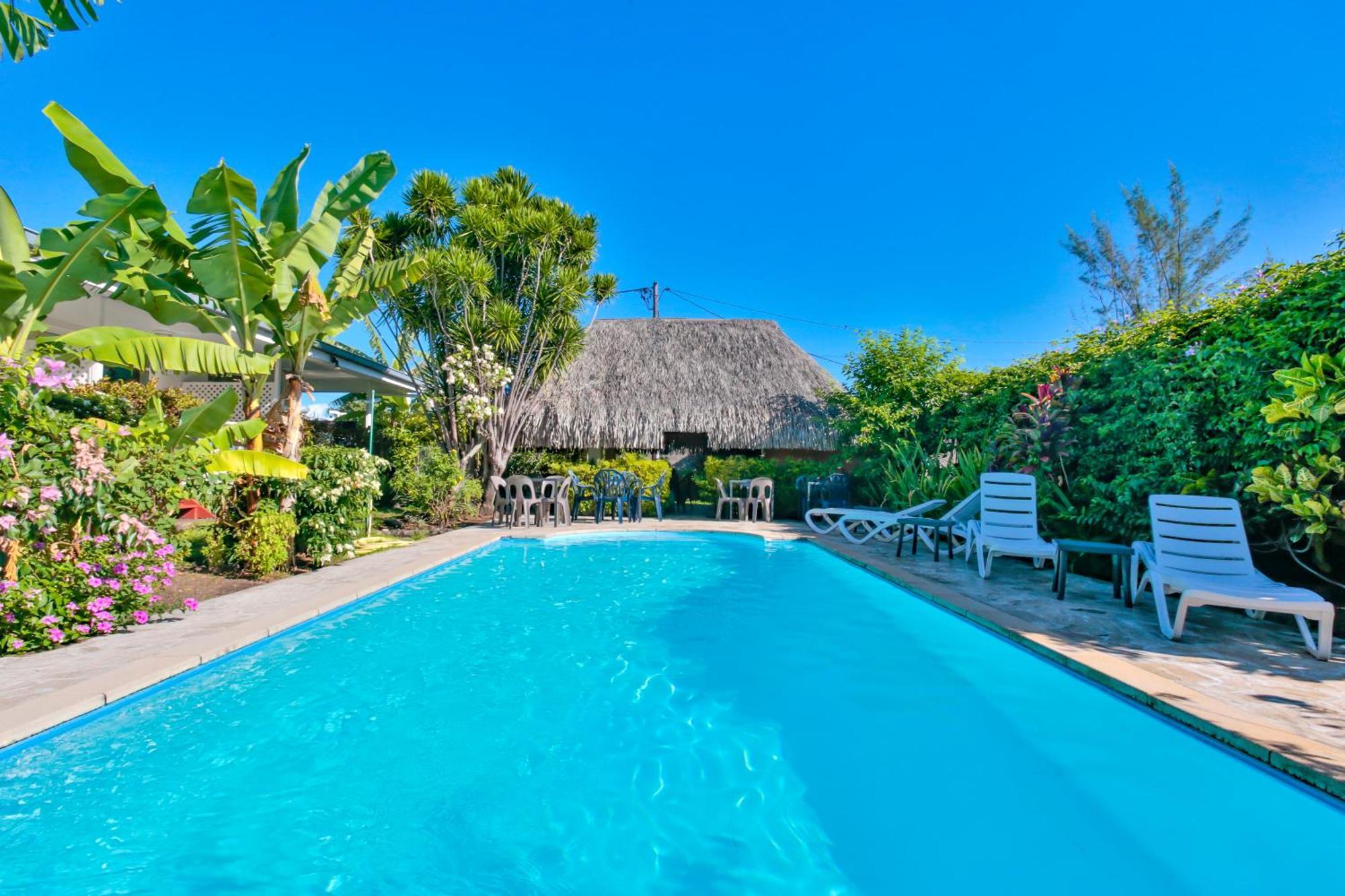 Pension De La Plage Punaauia  Ngoại thất bức ảnh